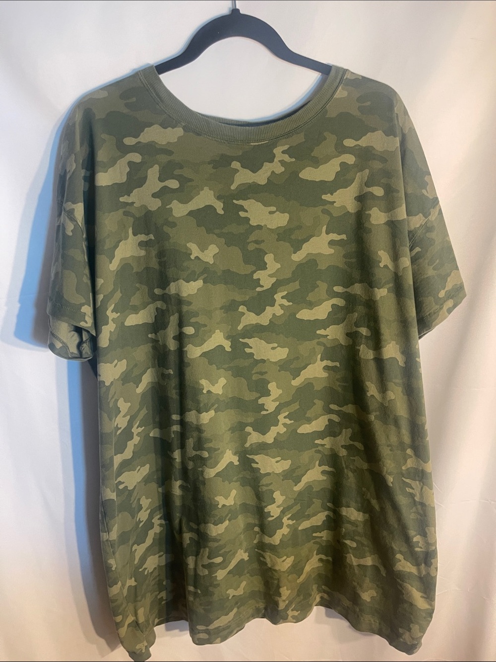 Old Navy womens Green Camo Short-Sleeve Tee dress